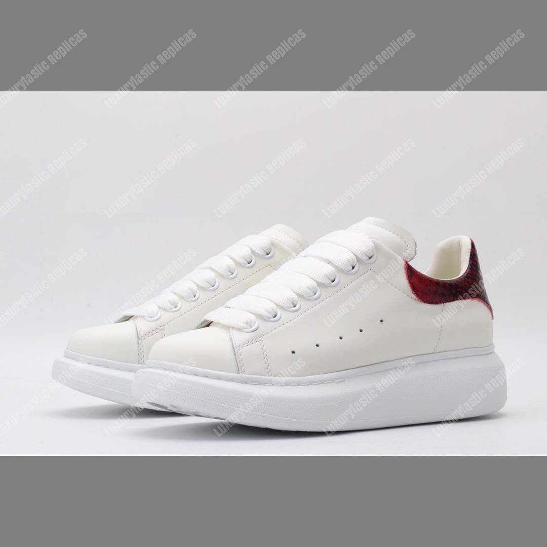 Alexander McQueen Oversized Sneaker Red Python