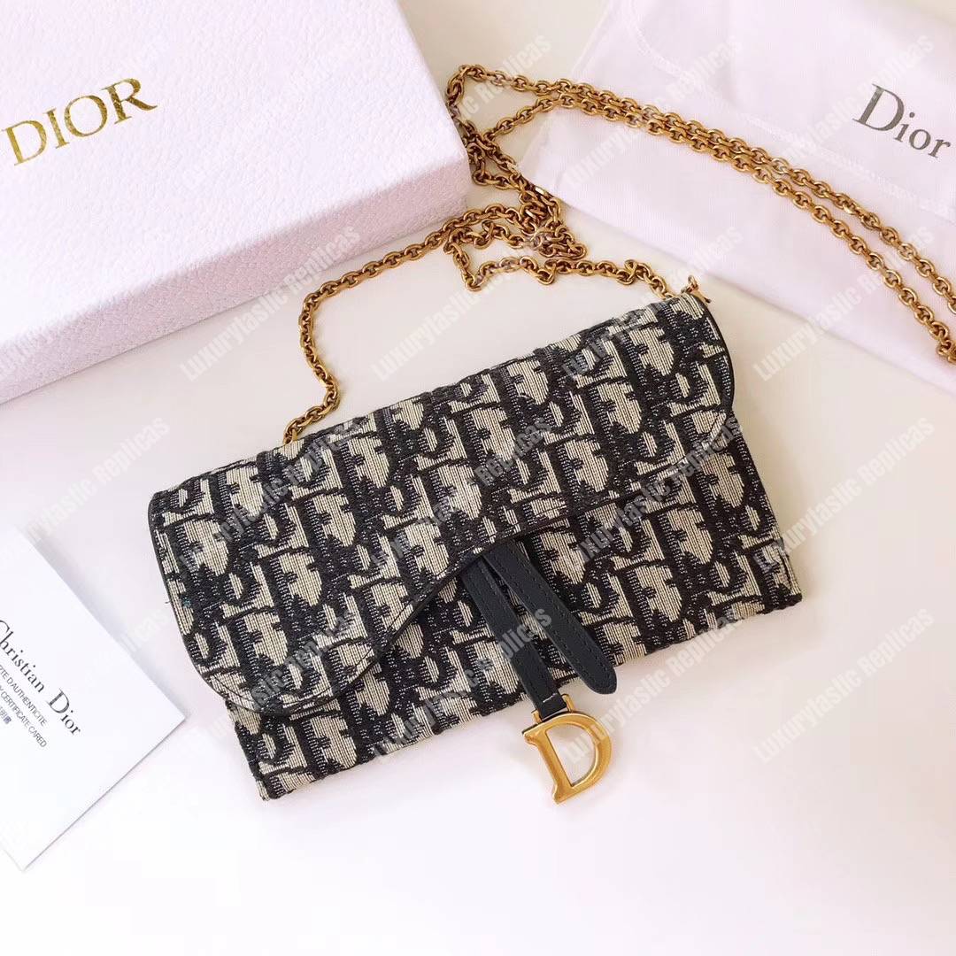 D*or oblique saddle wallet