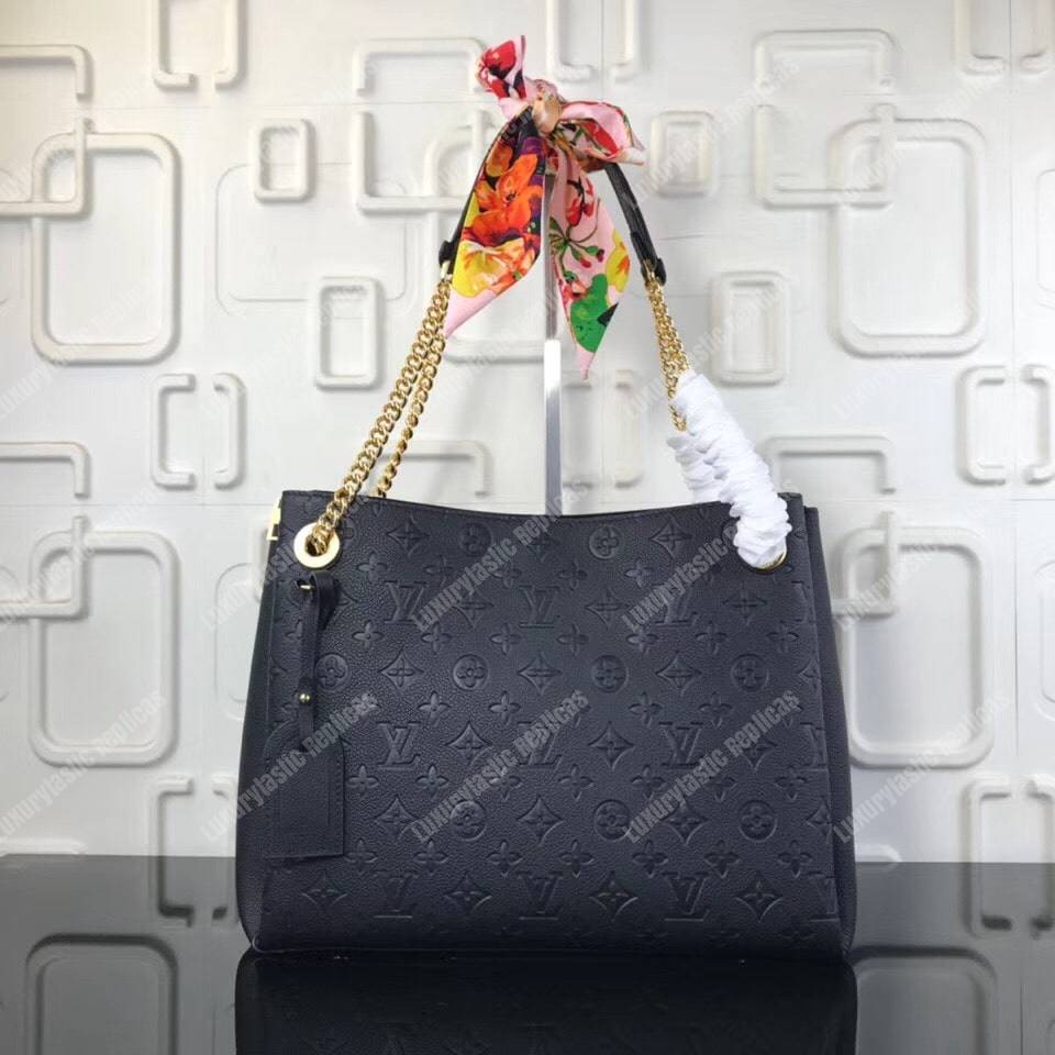 LV Surene MM Monogram Empreinte Leather Noir