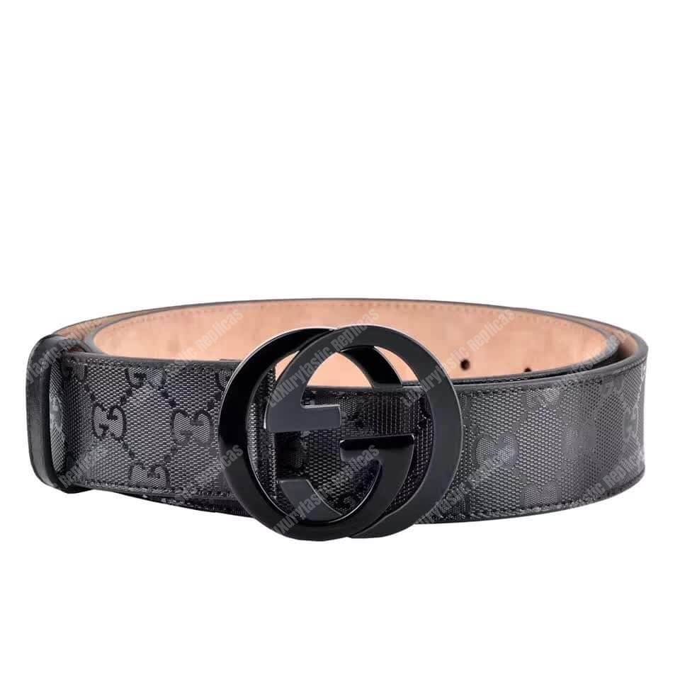 G*u*i gg imprime belt with g buckle