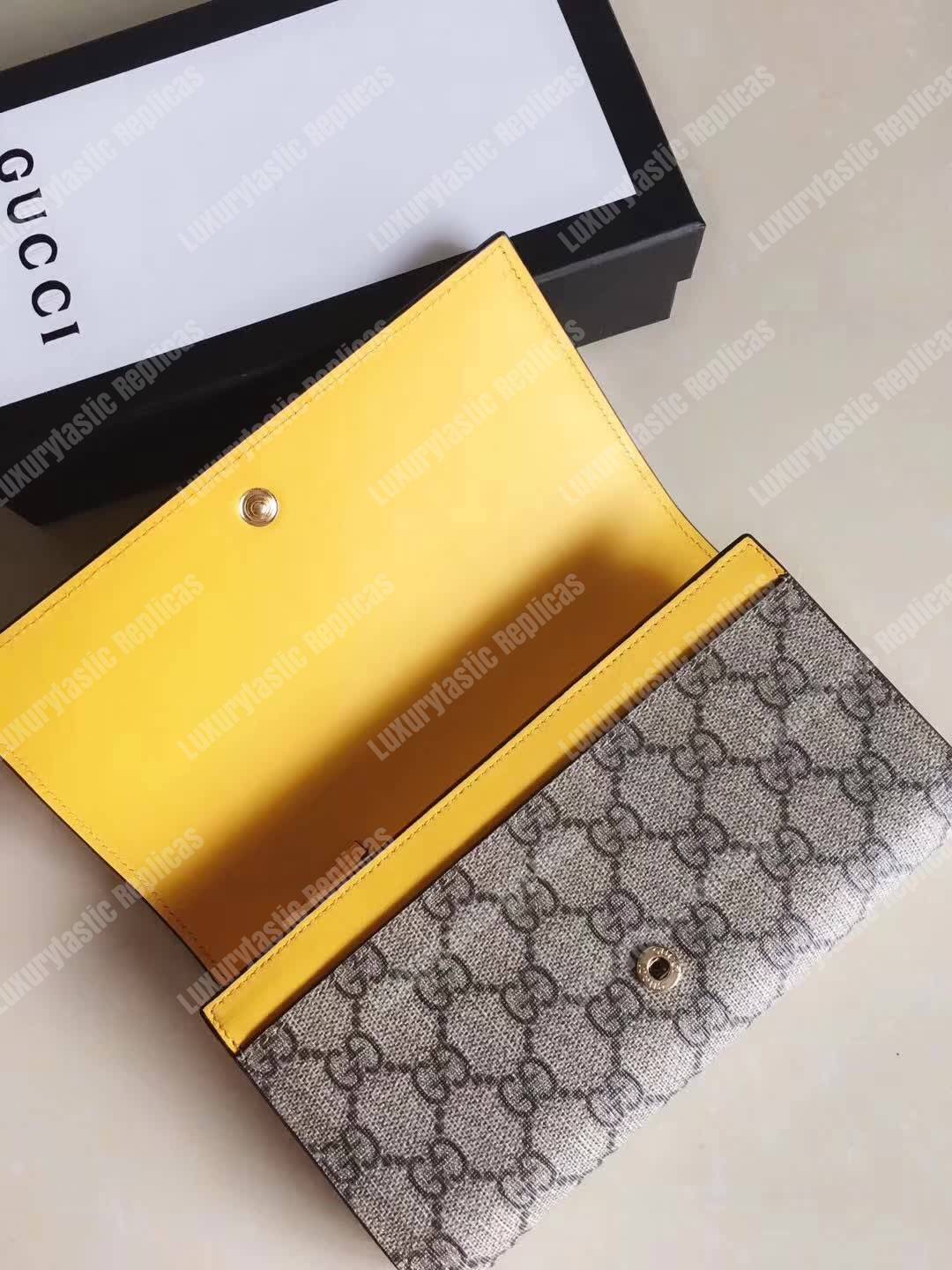 gc gg Sup*e green bosco patch wallet