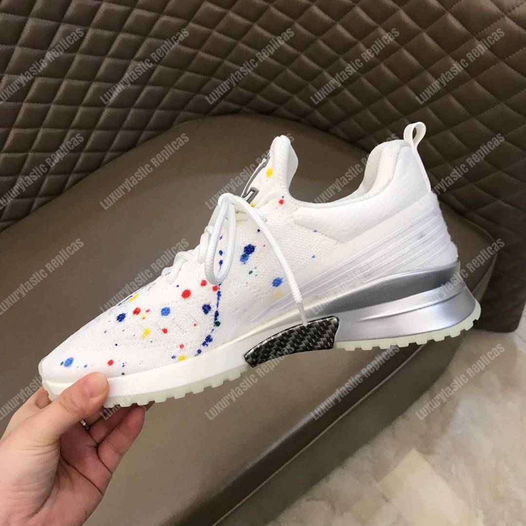 LV V.N.R Sneaker Polkadot White