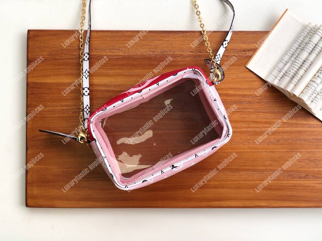 LV Beach Pouch Monogram Summer 2019 Rouge