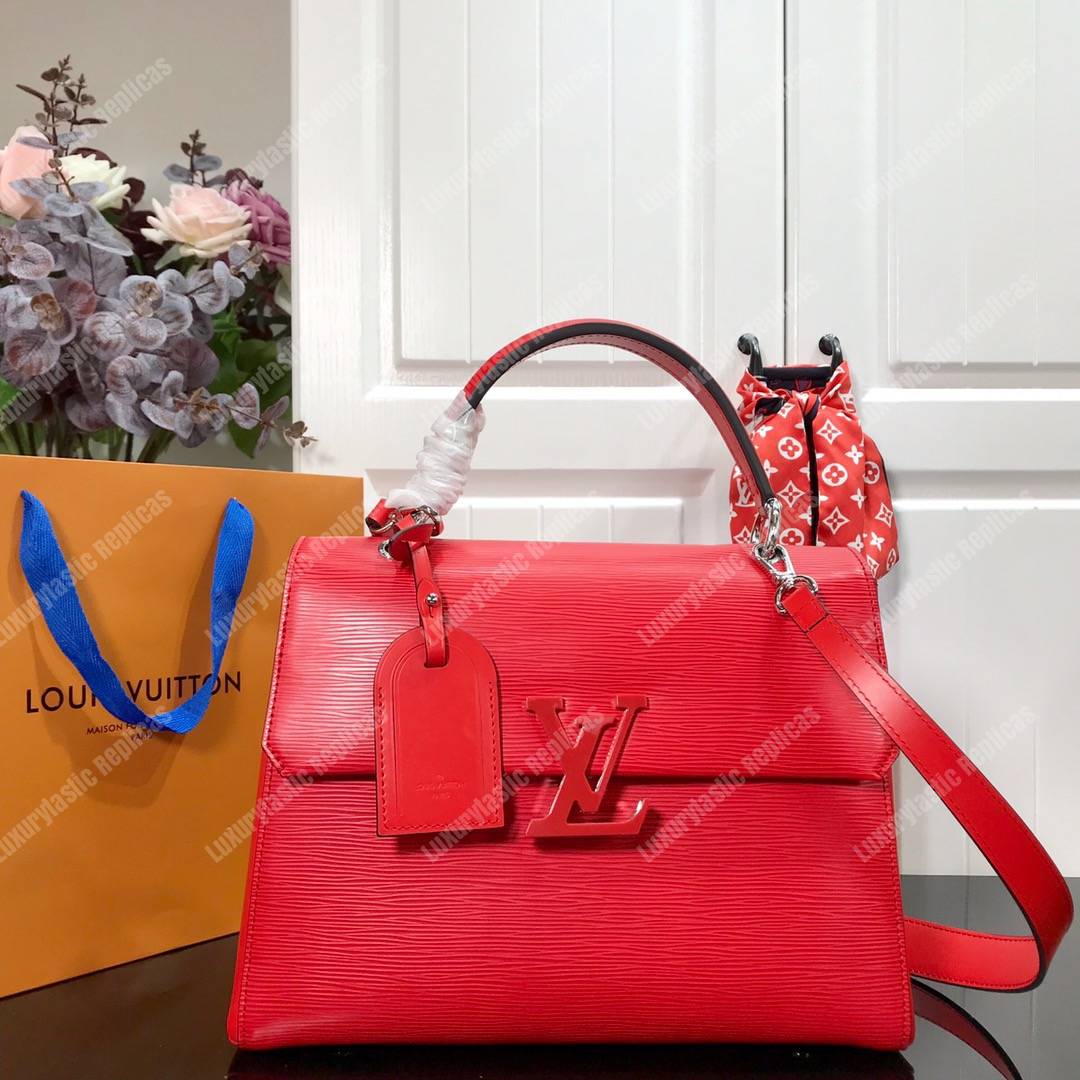 LV Grenelle MM Epi Leather Red