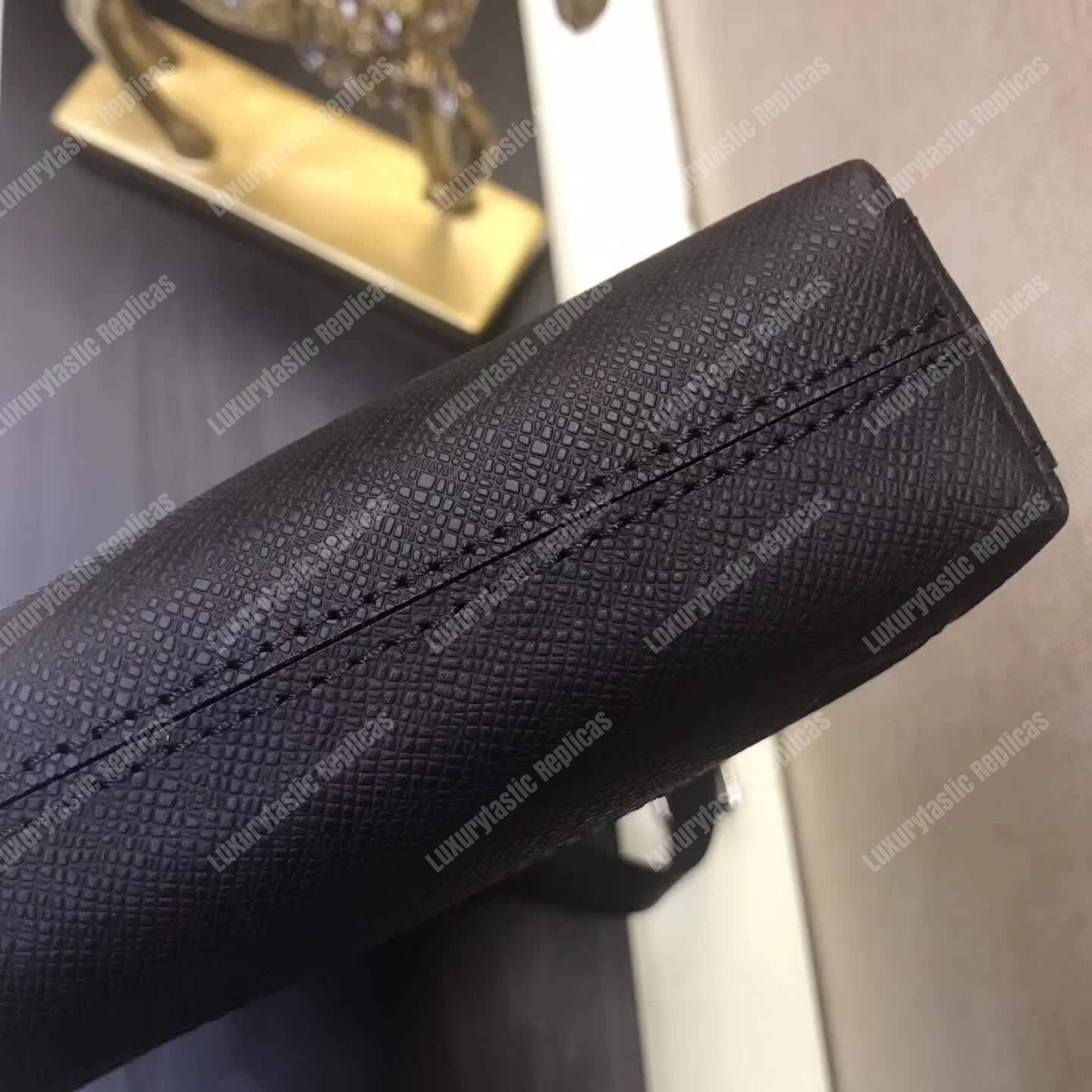 LV Pochette Grigori Cowhide Leather Black