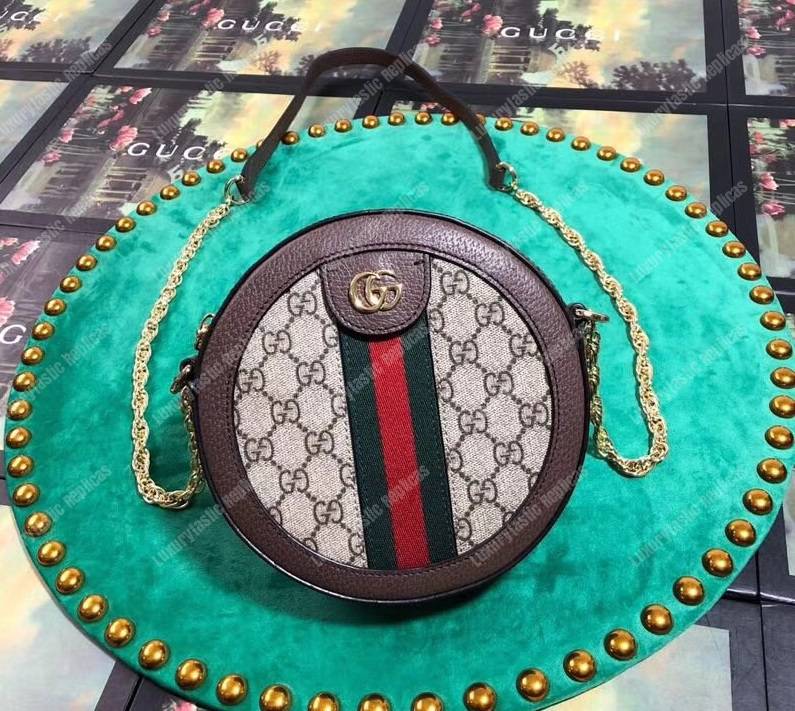G*u*i ophidia mini gg round shoulder bag
