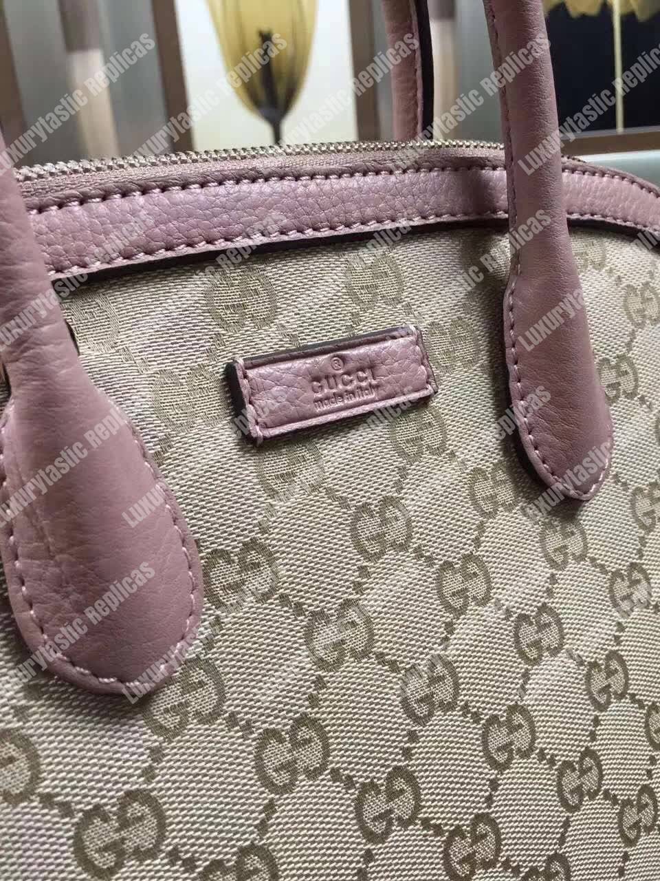 G*u*i gg canvas top handle bag magnolia