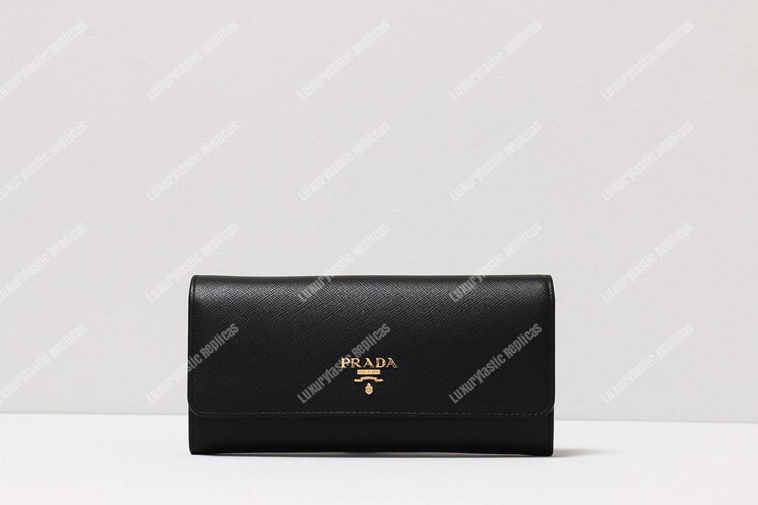 Pra*a leather wallet black