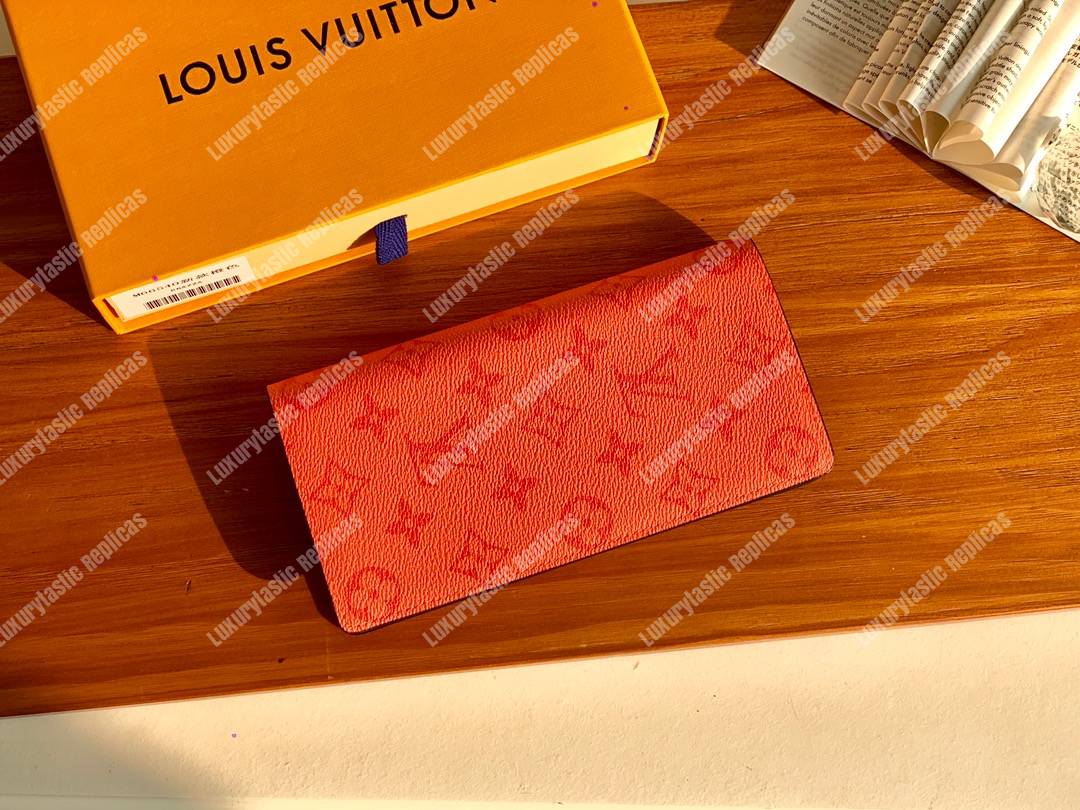 LV Brazza Wallet Orange
