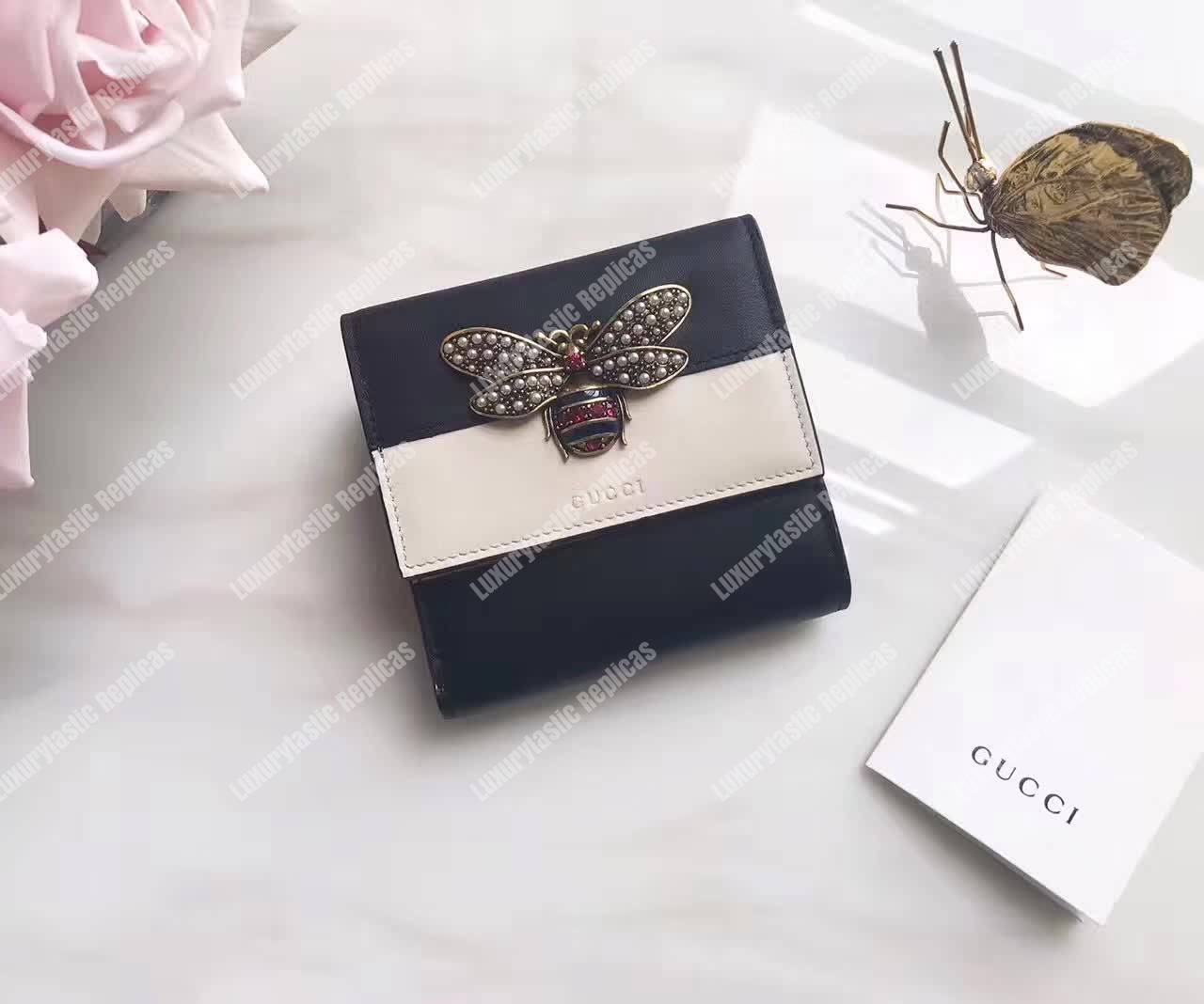 G*u*i queen margaret leather wallet