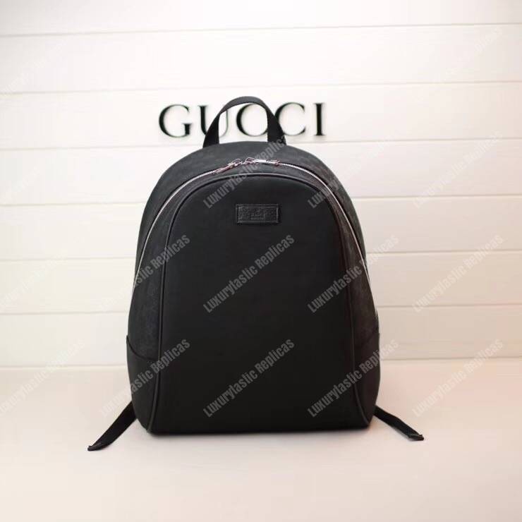 G*u*i gg G*u*issima rucksack travel backpack black/grey