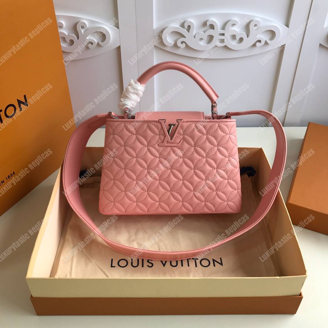 LV Capucines BB Rose Sweet