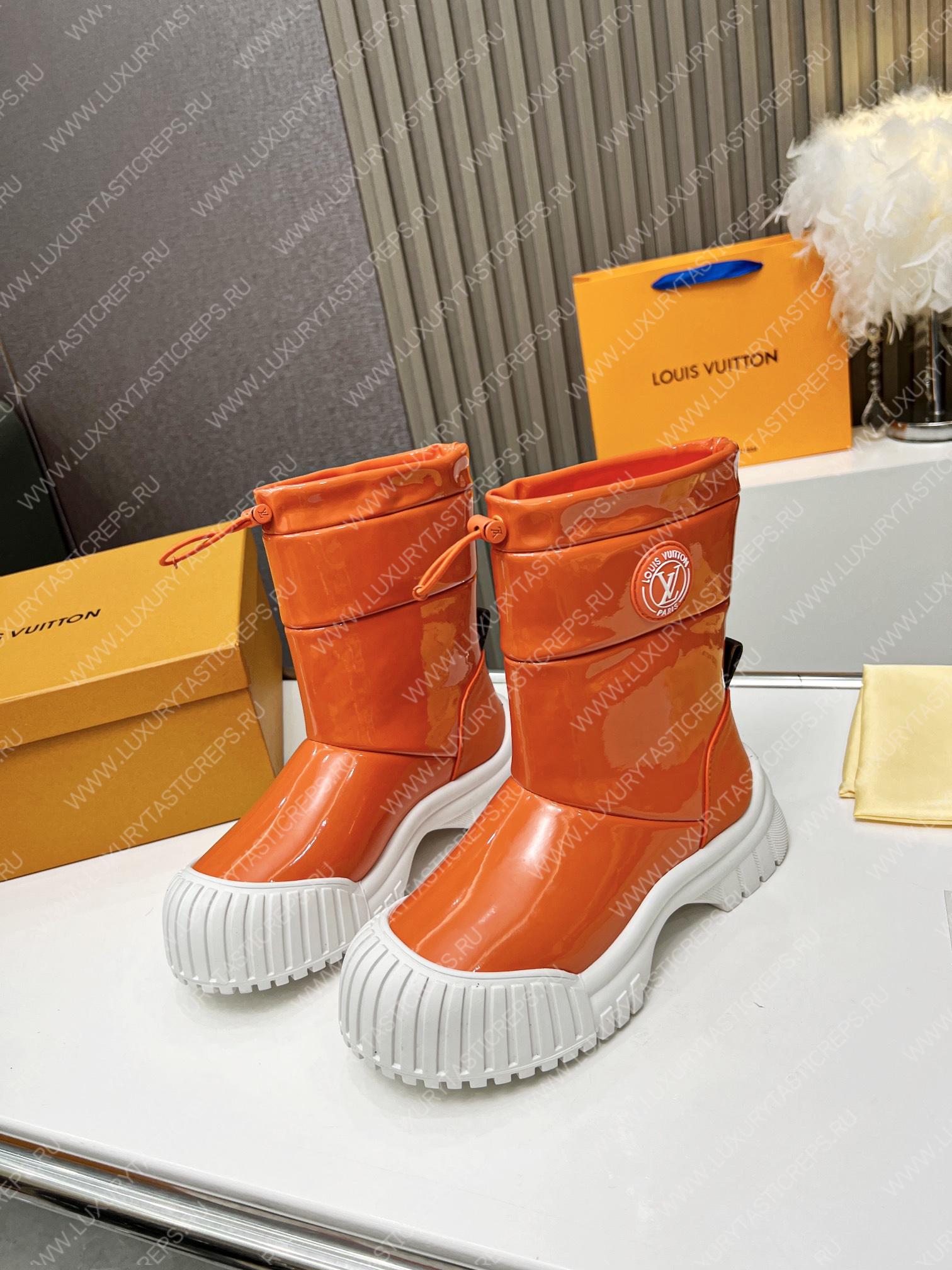 l**is V*t*n ruby flat hallf boots orange 1aalzo