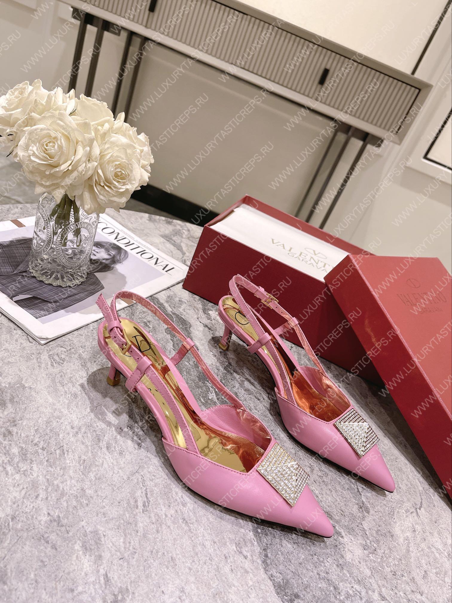 VALENTINO SLINGBACK PINK WS0R01TMK