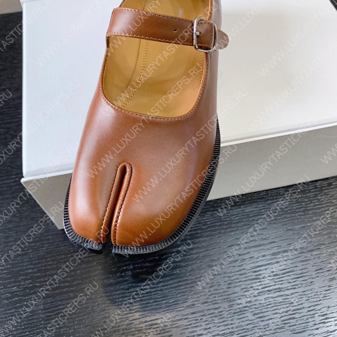 ma*s*n Ma*i*la tabi mary-janes brown s39wl0119p3292t8013
