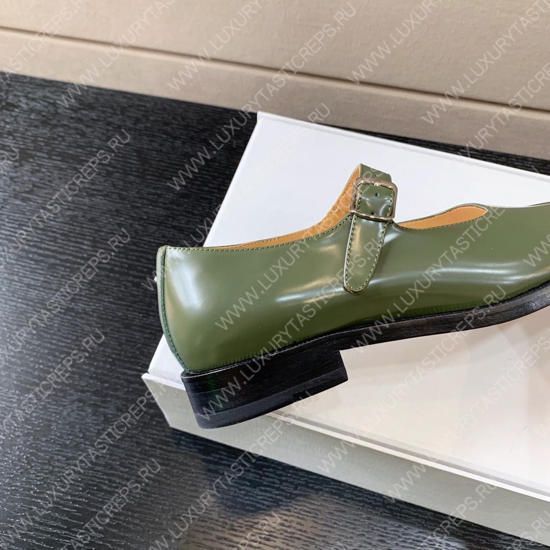 ma*s*n Ma*i*la tabi mary-janes green s39wl0119p3292t8013