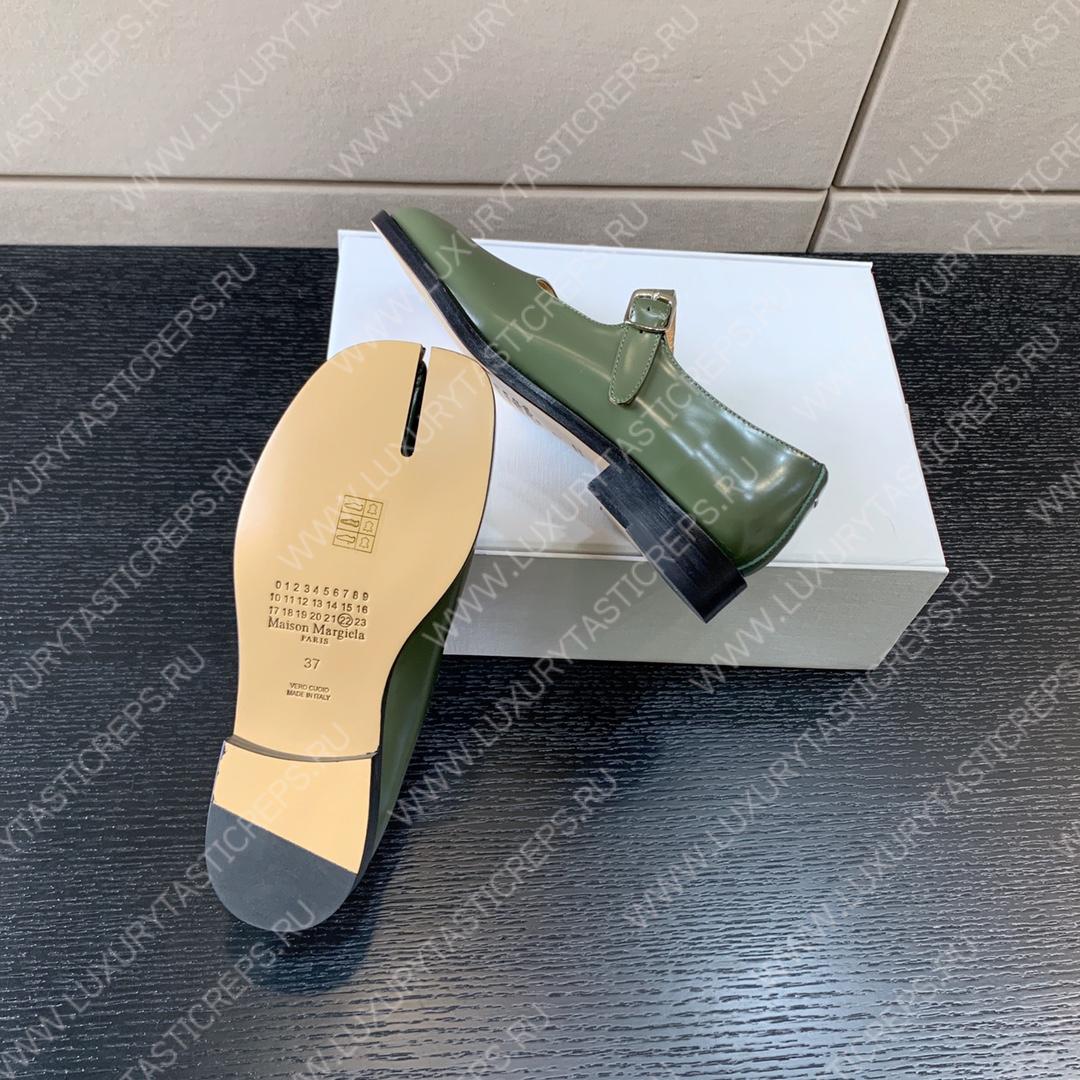 ma*s*n Ma*i*la tabi mary-janes green s39wl0119p3292t8013