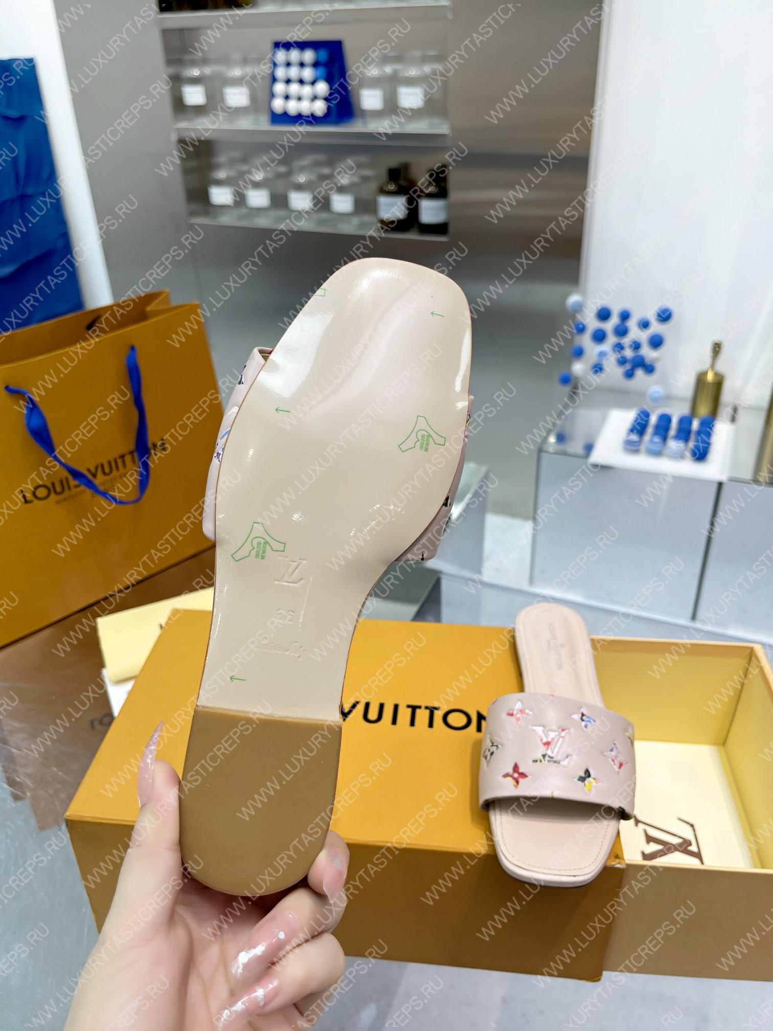 l**is V*t*n revival flat mules pink 1aaor5